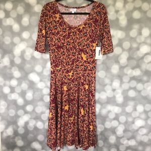 Lularoe Floral Nicole Dress